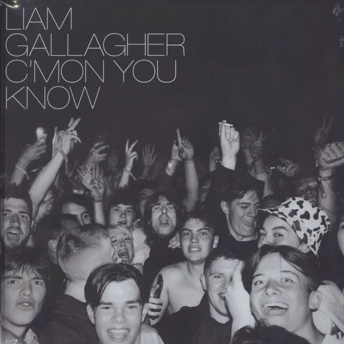 Liam Gallagher C’mon You Know Vinyl LP Deluxe Marbled Clear & Black Colour + CD 2022