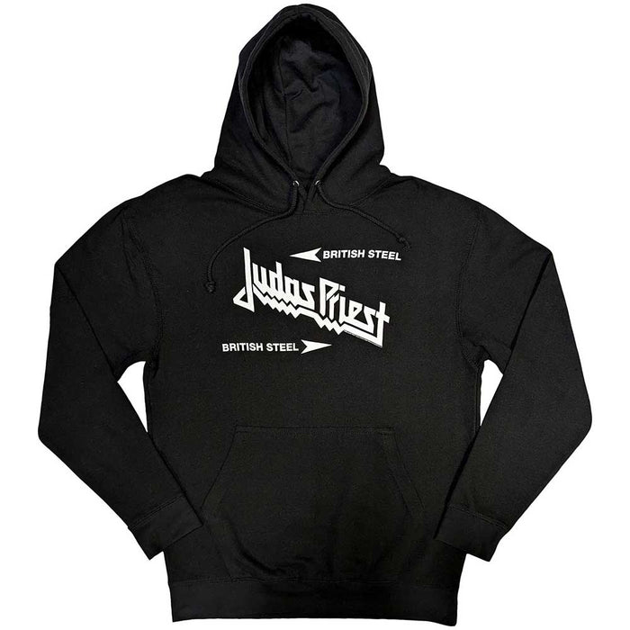 Judas Priest British Steel Logo Black Small Hoodie