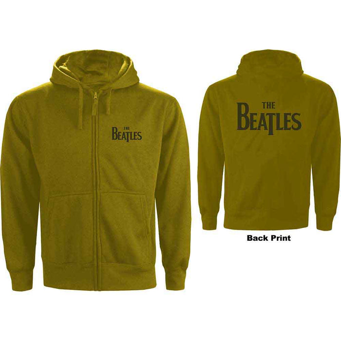 The Beatles Green X-Large Zipped Hoodie