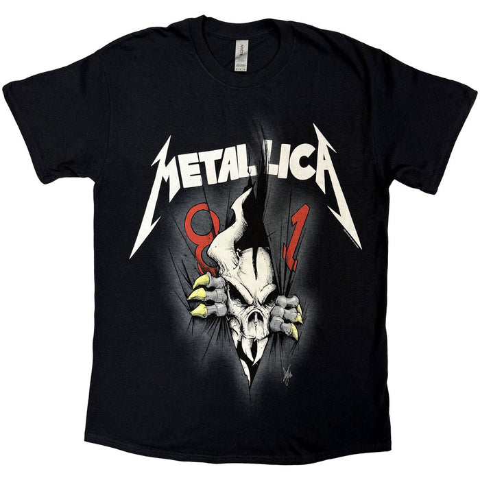 Metallica 40th Anniversary Ripper Black Small T-Shirt