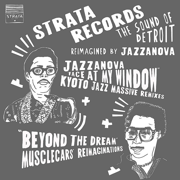 Jazzanova Face at My Window (Kyoto Jazz Massive Remixes) / Beyond the Dream (musclecars' Reimaginations) Vinyl EP 2023