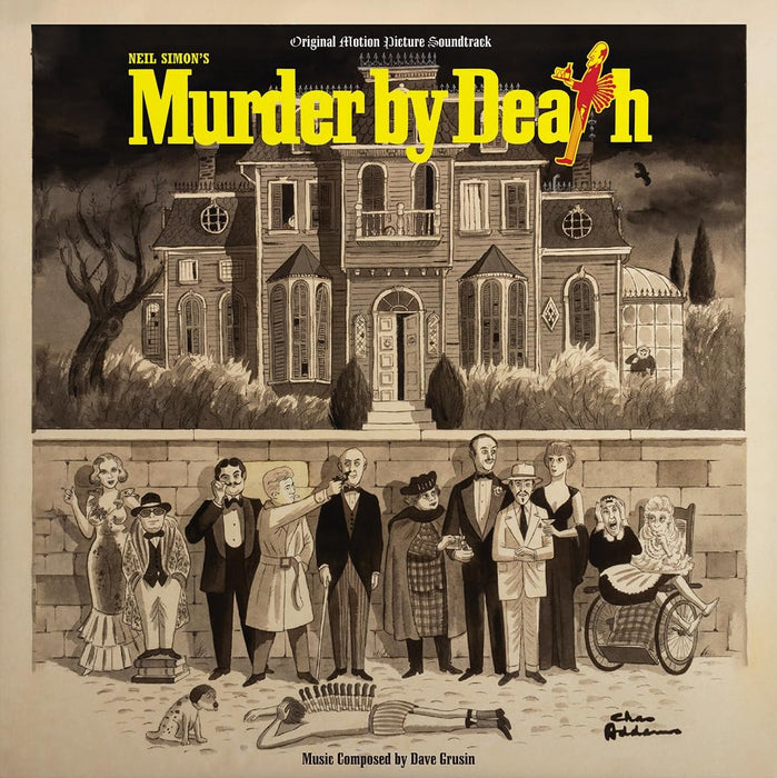 Dave Grusin Murder By Death Vinyl LP Translucent Clear Colour 2024