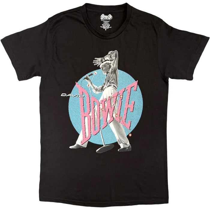 David Bowie Let's Dance Black X-Large T-Shirt