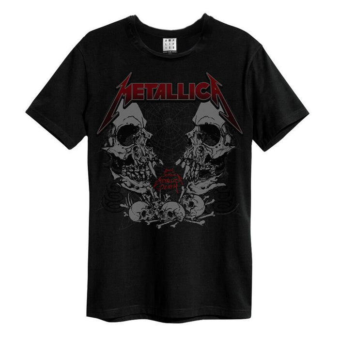 Metallica Birth School Amplified Black Medium Unisex T-Shirt