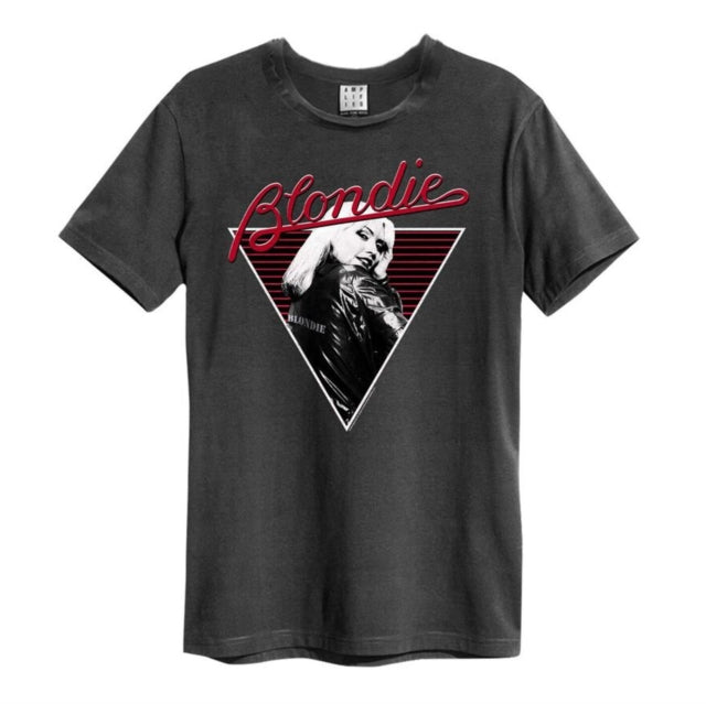 Blondie 74 Amplified Charcoal Small Unisex T-Shirt