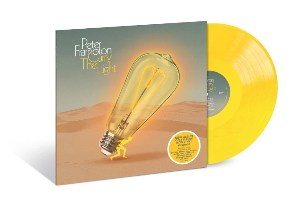 Peter Frampton Carry The Light Vinyl LP Yellow Colour 2026