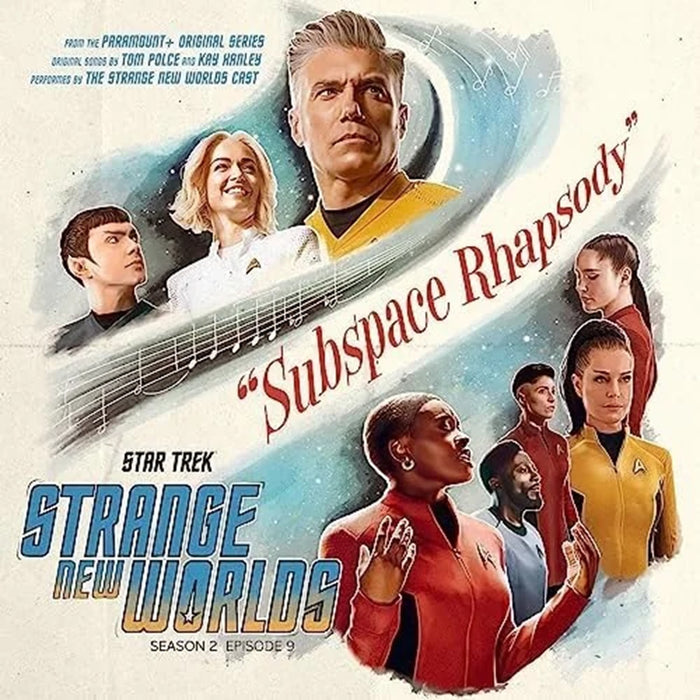 Star Trek Strange New Worlds "Subspace Rhapsody" Vinyl LP 2024