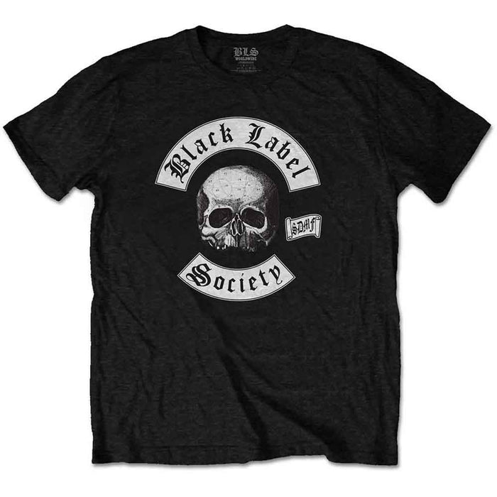 Black Label Society Skull Logo Black Large T-Shirt