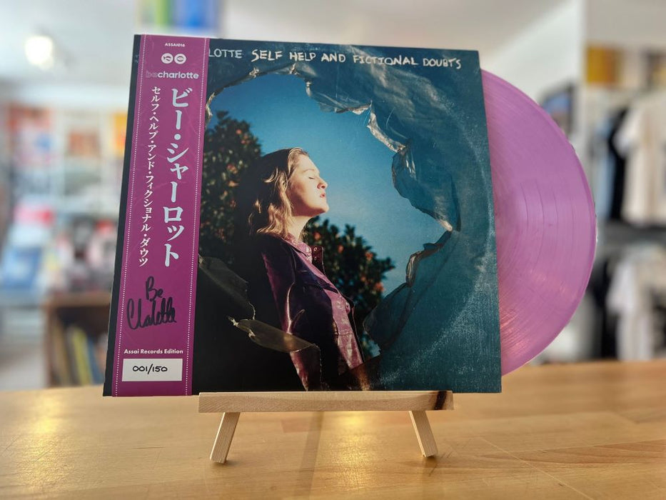 Be Charlotte Self Help And Fictional Doubts Vinyl LP Signed Assai Obi Edition Transparent Violet Colour 2024