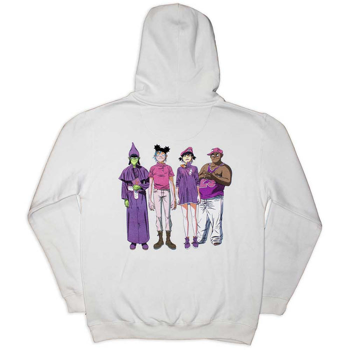 Gorillaz Cracker Island White XX-Large Hoodie