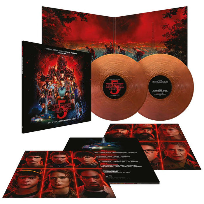 Kyle Dixon & Michael Stein Stranger Things 5 (Original Score - Volume One) Vinyl LP Metallic Bronze Colour Due Out 17/07/26