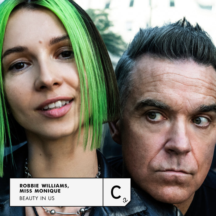 Robbie Williams, Miss Monique Beauty In Us 12"" Vinyl Single Translucent Neon Green Colour Due Out 20/11/26