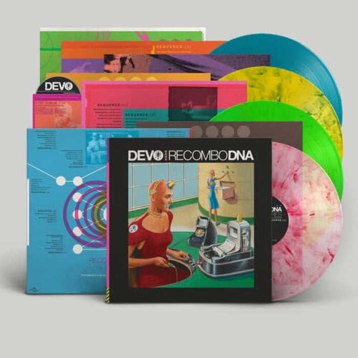 DEVO RECOMBO DNA Vinyl LP & Mini CD Box Set Due Out 13/12/24