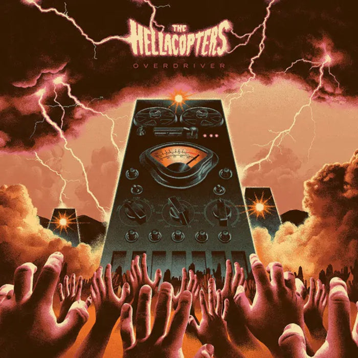 The Hellacopters Overdriver Vinyl LP Apricot, Purple & Black Splatter Colour Due Out 31/01/25