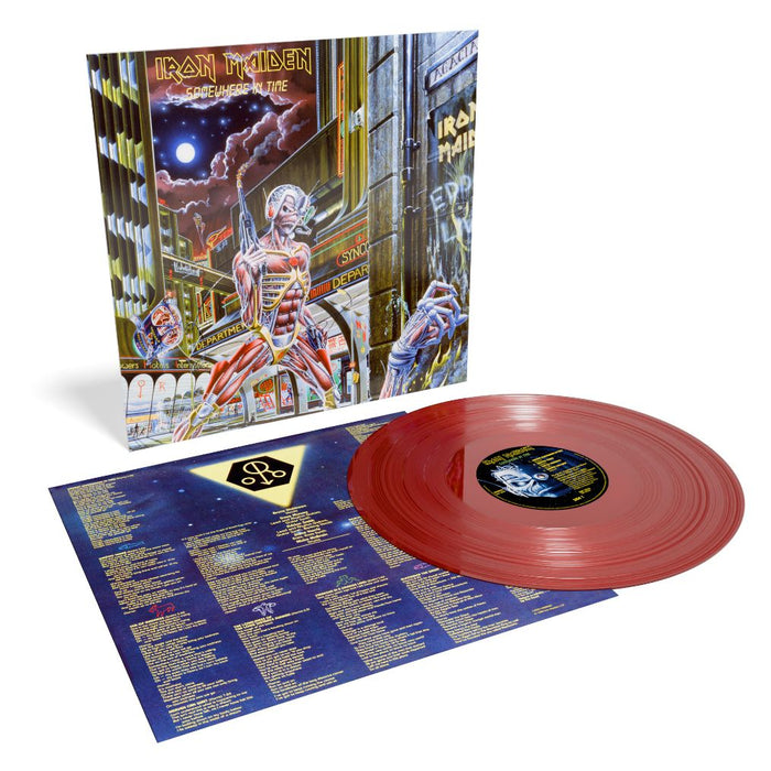 Iron Maiden Somewhere in Time 40th Anniversary Vinyl LP Oxblood Colour Due Out 04/12/26