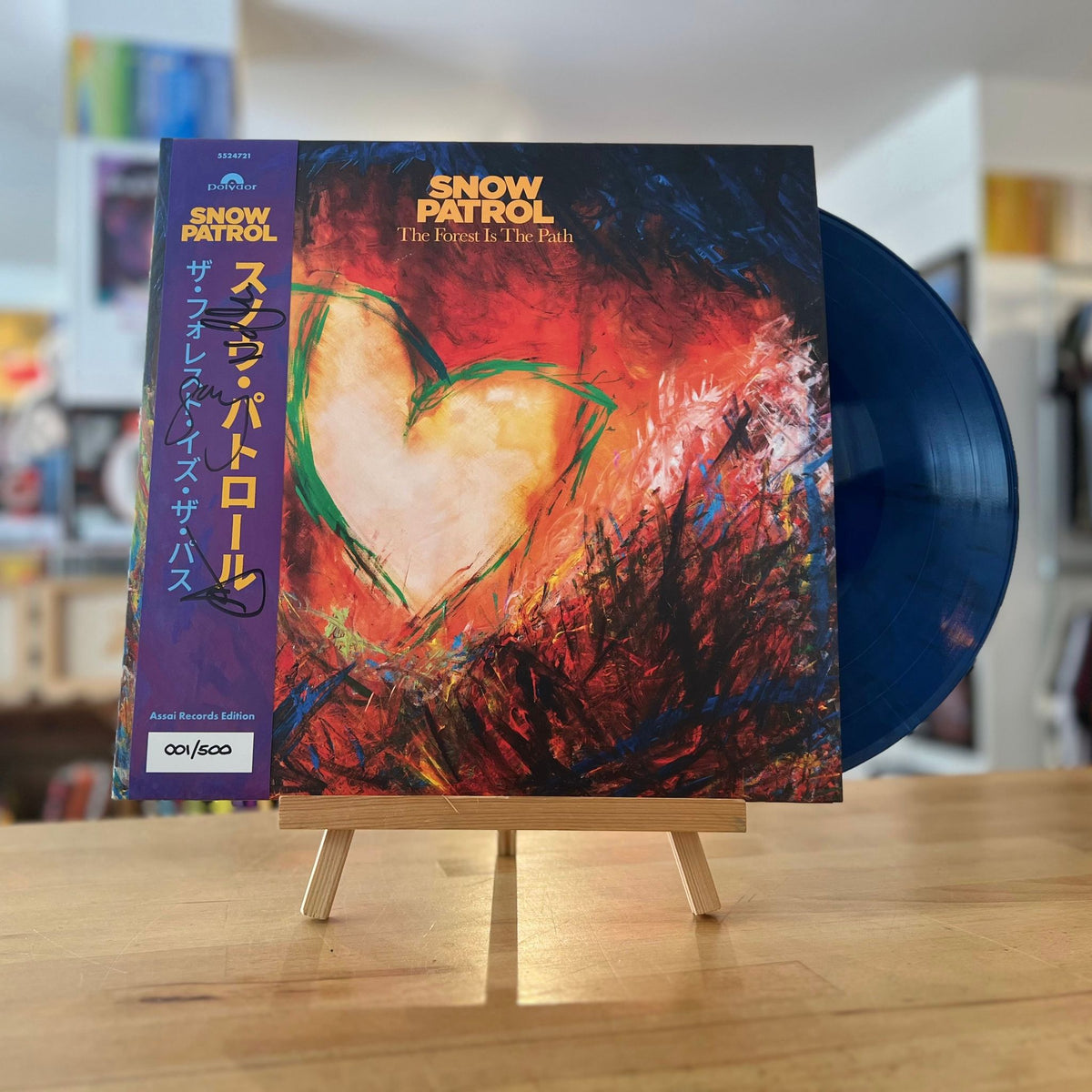 Snow Patrol The Forest Is The Path Vinyl LP Signed Assai Obi Edition M ...