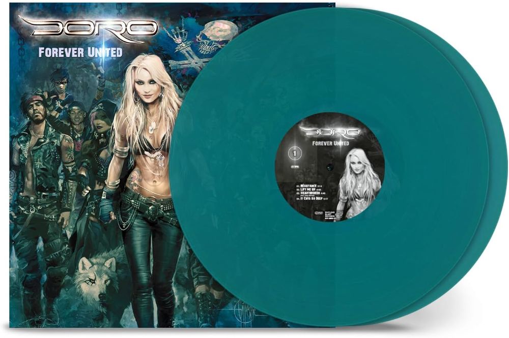 Doro Forever United Vinyl LP Transparent Green Colour 2025