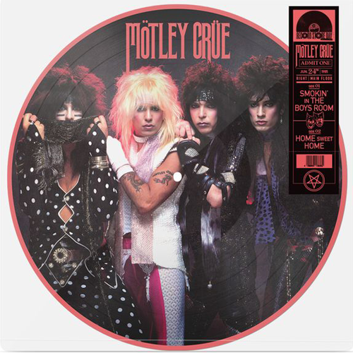 Motley Crue Smokin' In The Boys Room / Home Sweet Home Vinyl LP RSD 2025