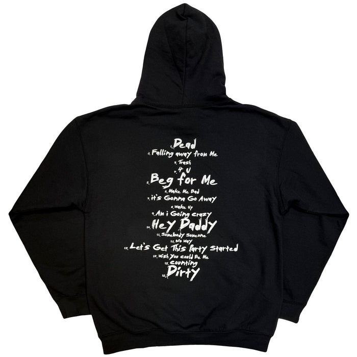 Korn Issues Tracklist Black Medium Hoodie