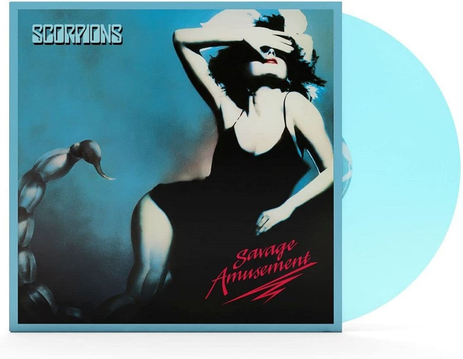 Scorpions Savage Amusement Vinyl LP Transparent Curacao 2023