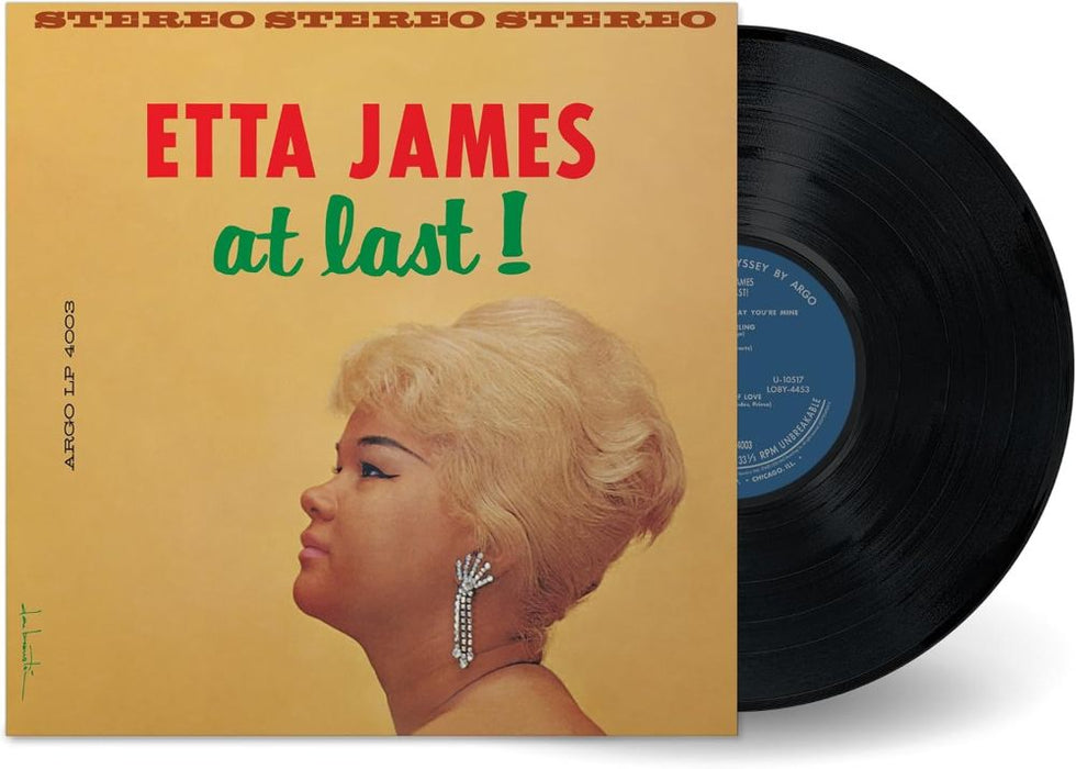 Etta James At Last (Chess Records 75th Anniversary Series) Vinyl LP Due Out 16/01/26