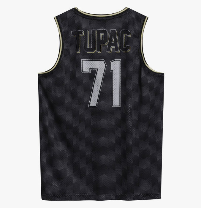 Tupac Basketball Jersey XX-Large T-Shirt