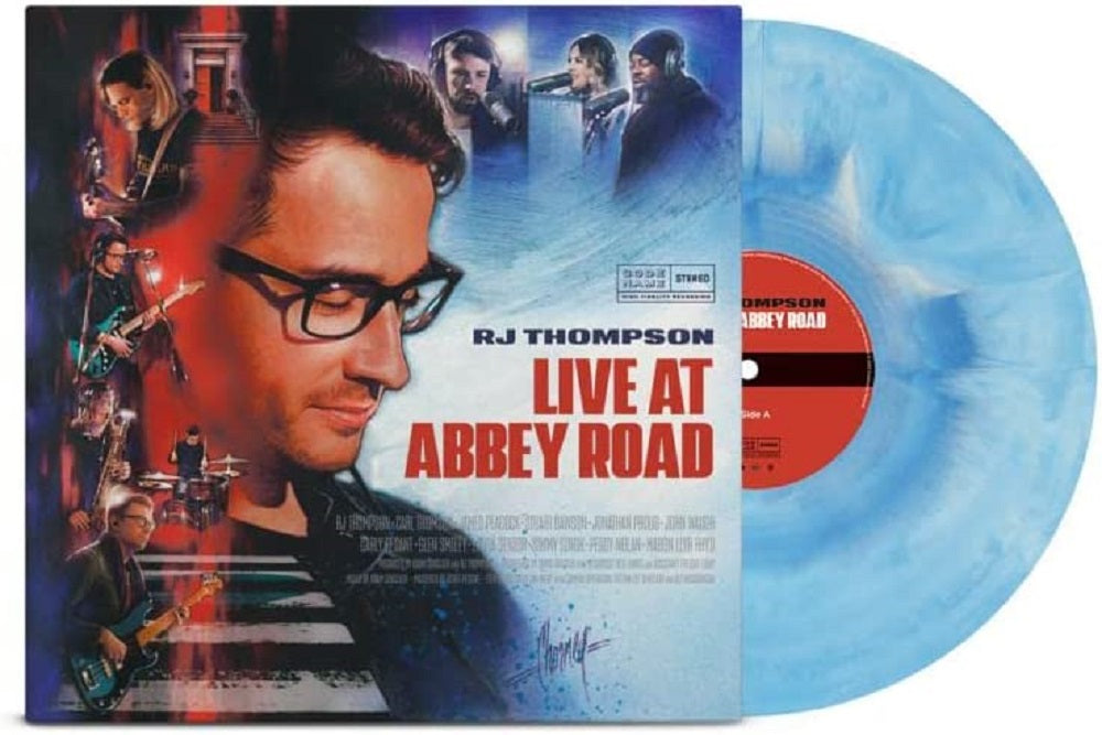 RJ Thompson Live at Abbey Road Vinyl LP Blue Marble Colour 2023