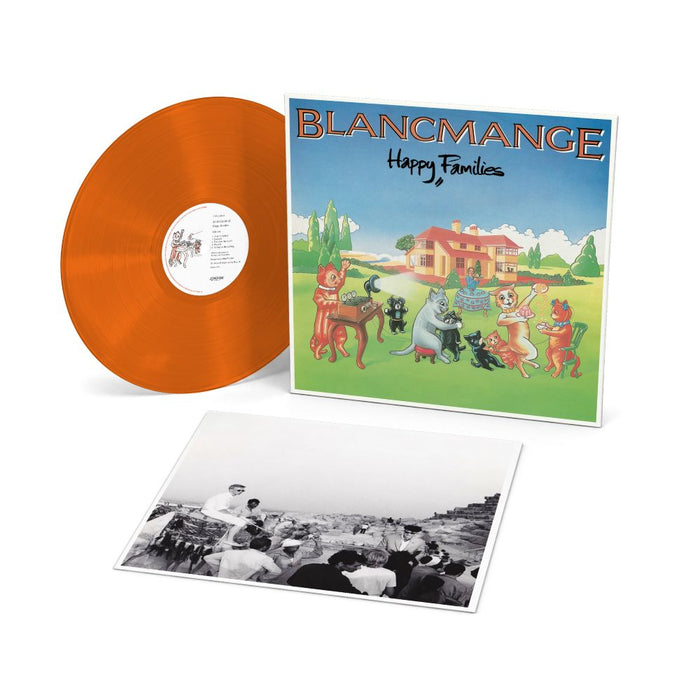 Blancmange Happy Families Vinyl LP Clear Orange