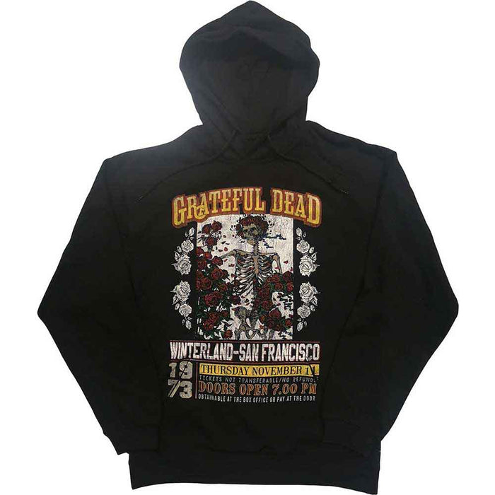 Grateful Dead San Francisco Black Large Hoodie