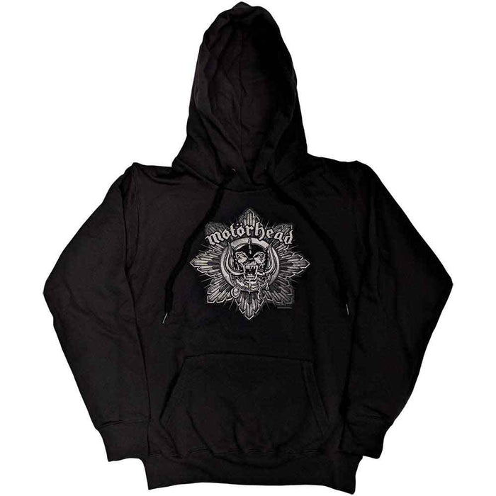 Motorhead Pig Badge Ladies Medium Hoodie