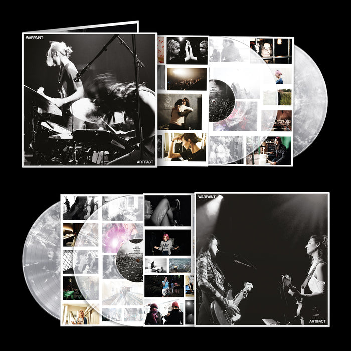 Warpaint ARTIFACT Vinyl LP Indies Clear/White Marble Colour Due Out 11/12/26