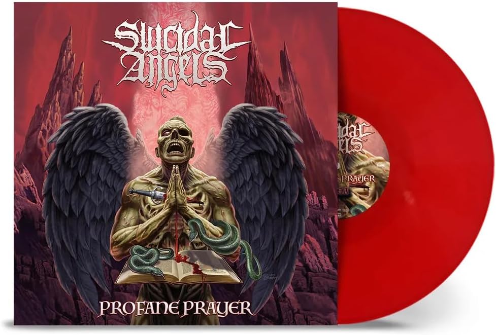 Suicidal Angels Profane Prayer Vinyl LP Solid Red Colour 2024