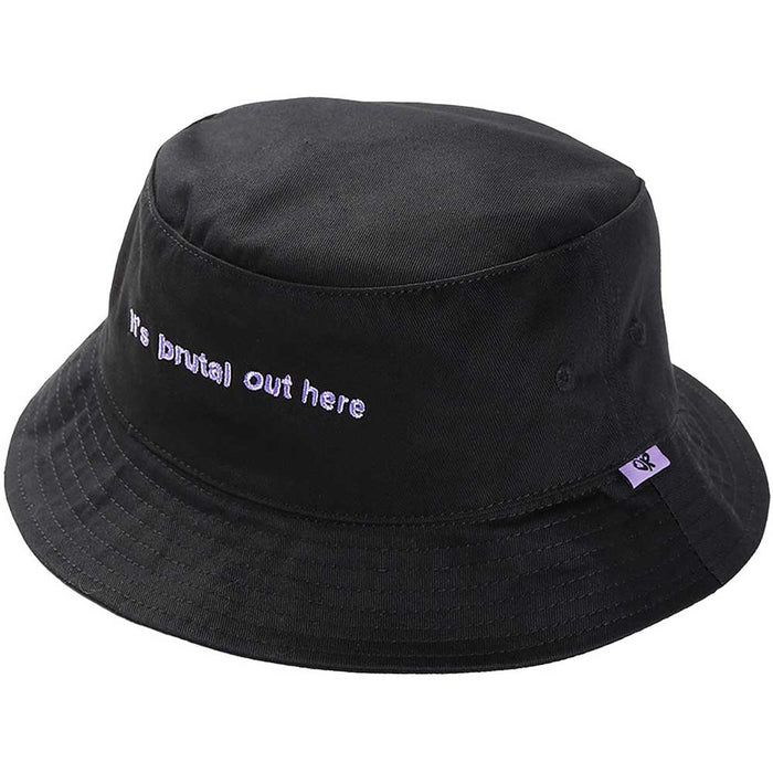 Olivia Rodrigo It's Brutal Out Here Black Bucket Hat