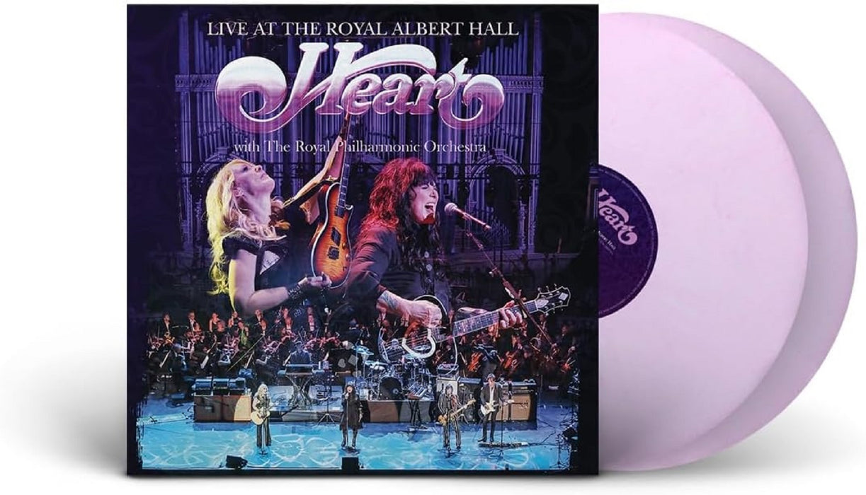 Heart Live At the Royal Albert Hall Vinyl LP Marble White Colour 2023