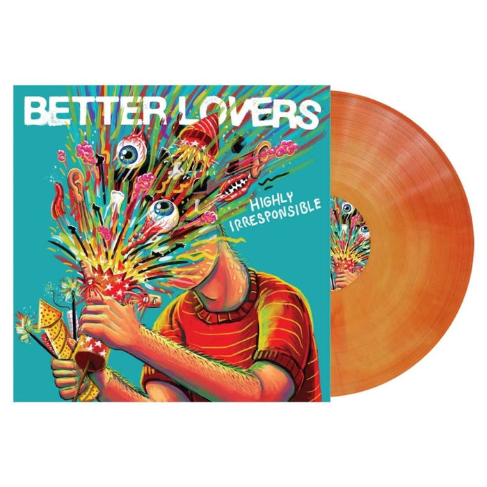 Better Lovers Highly Irresponsible Vinyl LP Orange Galaxy Colour 2025