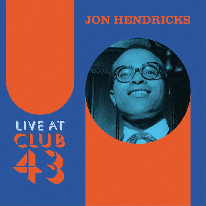 Jon Hendricks Live At Club 43 Vinyl LP Blue & Orange Ripple Colour Black Friday 2024