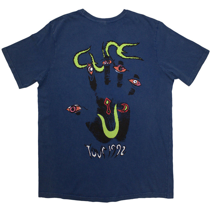 The Cure Wish Tour '92 Stone Wash Denim Blue X-Large T-Shirt