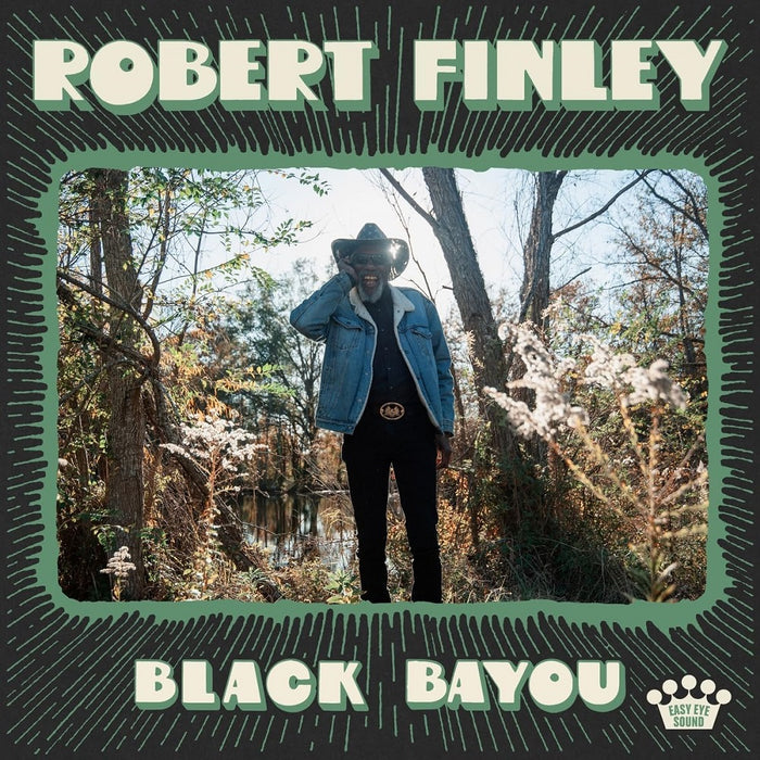 Robert Finley Black Bayou Vinyl LP International Green with Black Splatter Colour Exclusive 2023