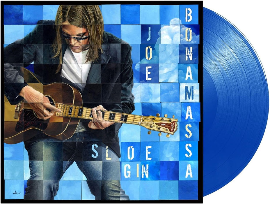 Joe Bonamassa Sloe Gin Vinyl LP Transparent Blue Colour 2023