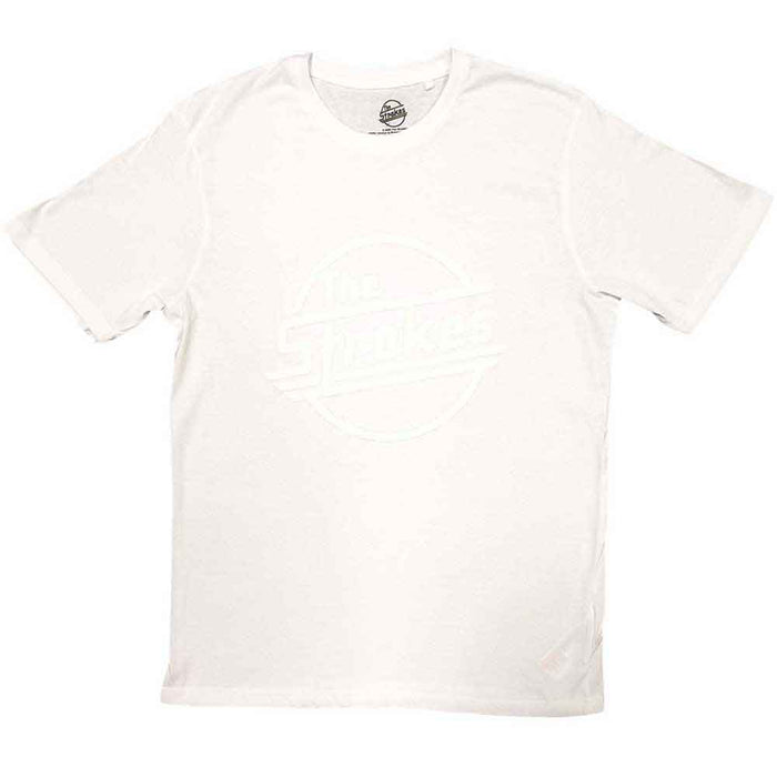 The Strokes Magna Logo 2 White Medium T-Shirt