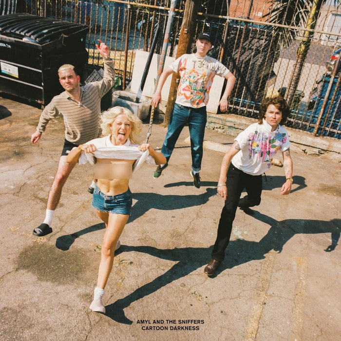 Amyl And The Sniffers Cartoon Darkness Vinyl LP Bittersweet Moondance Edition 2024