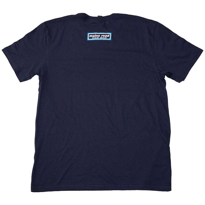 Oasis Maine Road Event Logo Navy Blue Small T-Shirt