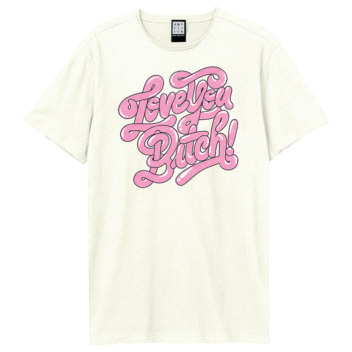 Lizzo Love You Bitch Amplified Vintage White X-Large Unisex T-Shirt