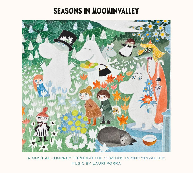 Lauri Porra / Moomins Seasons in Moominvalley Vinyl LP Zoetrope 2025