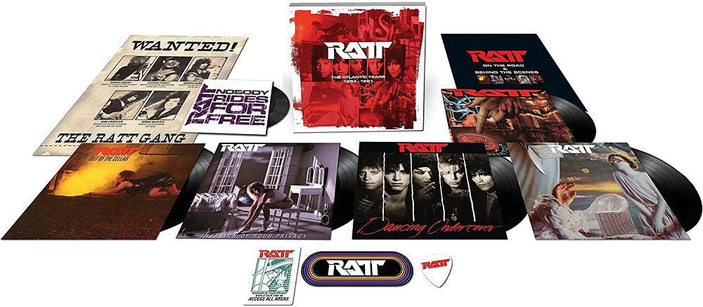 Ratt The Atlantic Years 1984 - 1991 Vinyl LP Boxset 2023