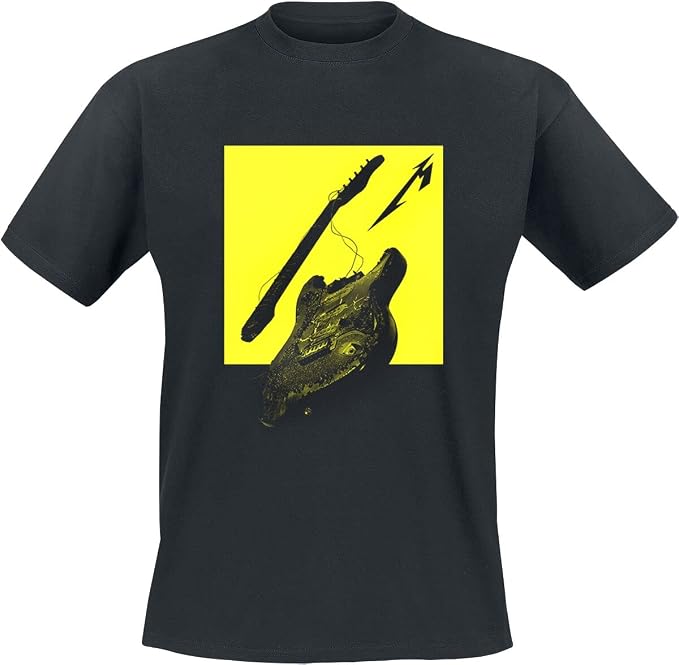 Metallica 72 Seasons Guitar Black X-Large T-Shirt