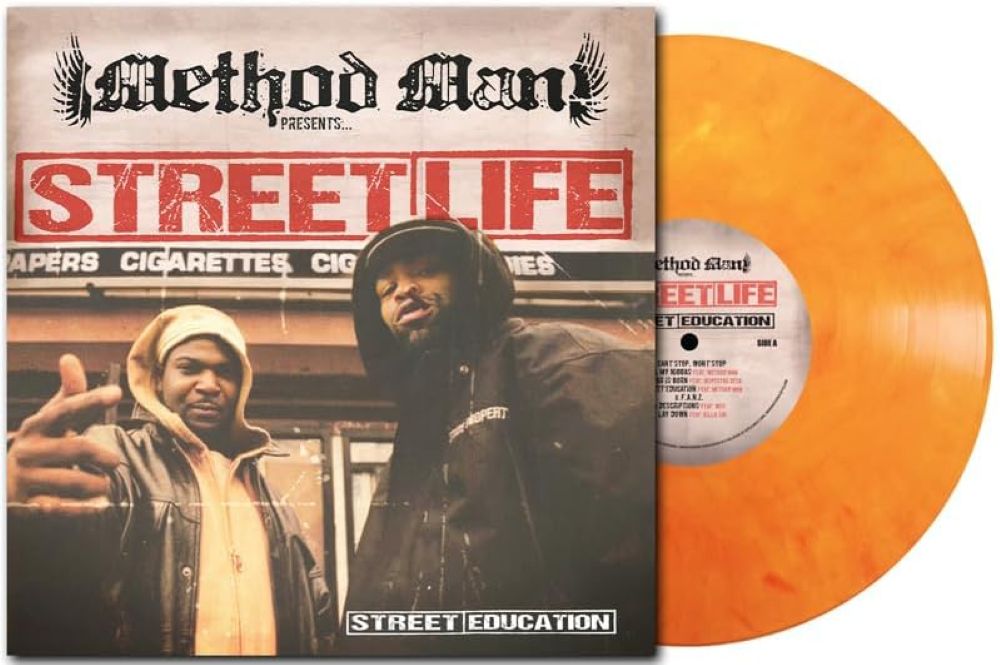 Method Man Presents Street life Street Education 20th Anniversary Edition (Deluxe) Vinyl LP Orange MArble Colour 2025
