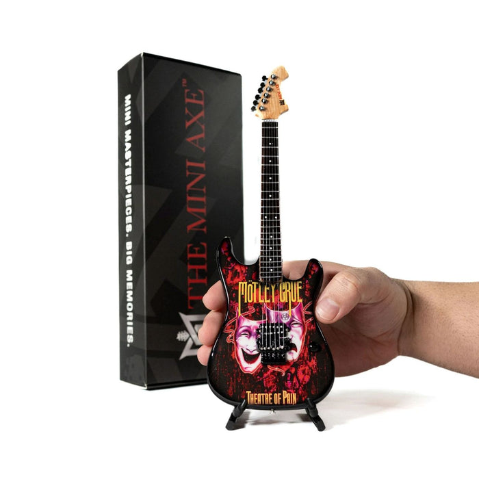 Motley Crue Theatre Of Pain Mini Guitar Replica Mini Guitar Replica