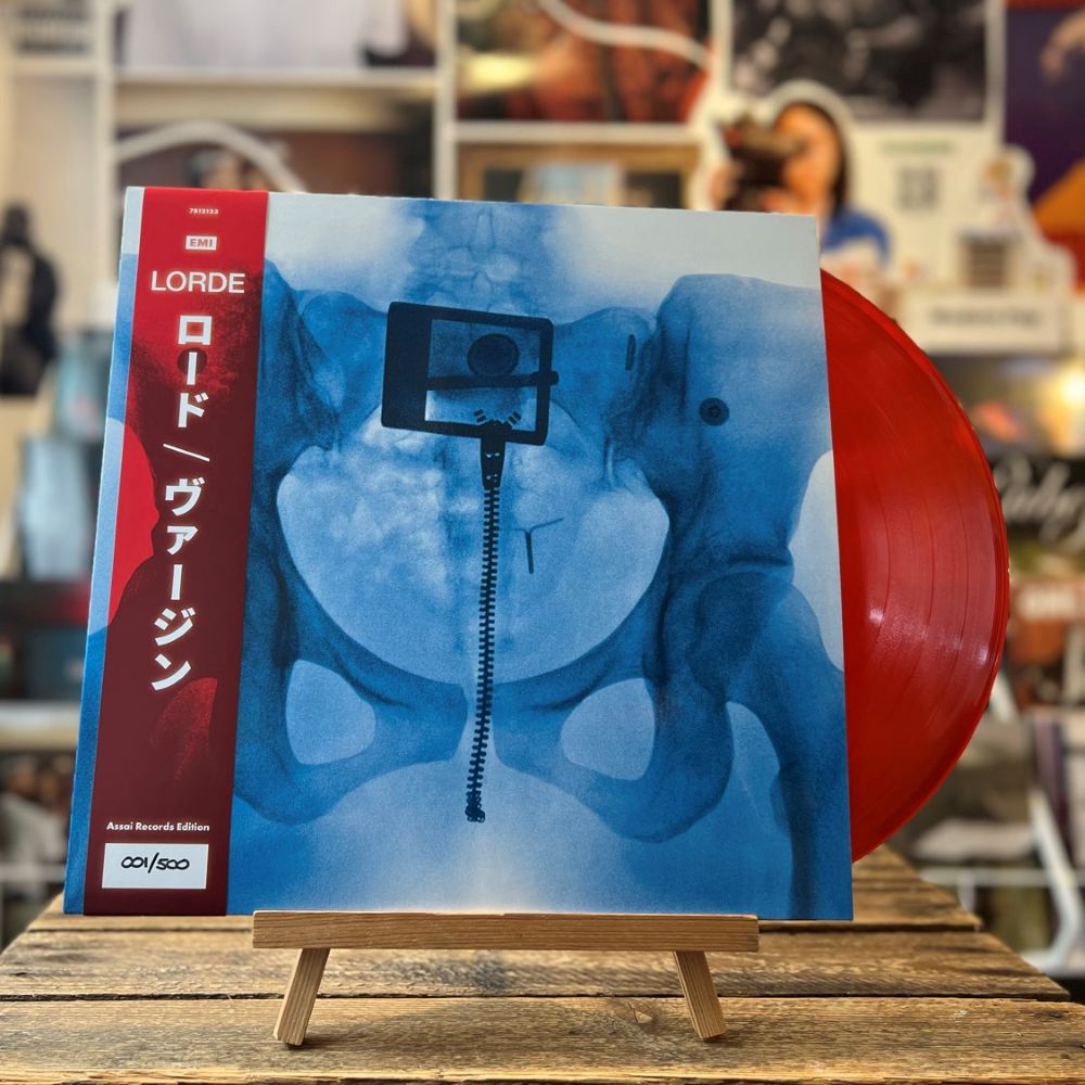 Lorde Virgin Vinyl LP Assai Obi Edition Translucent Red Colour