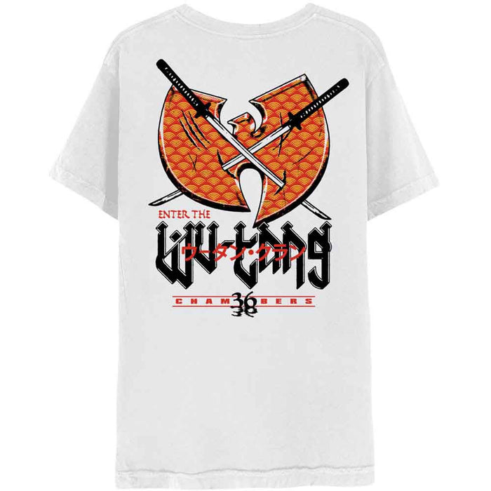 Wu-Tang Clan Swords White Medium T-Shirt